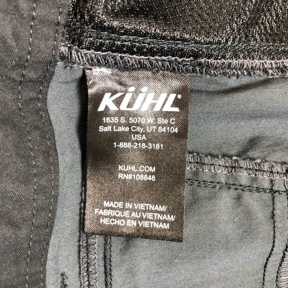 Kuhl Vintage Patina Dye the‎ RAMBLR Charcoal Lightweight Classic Look Shorts 42